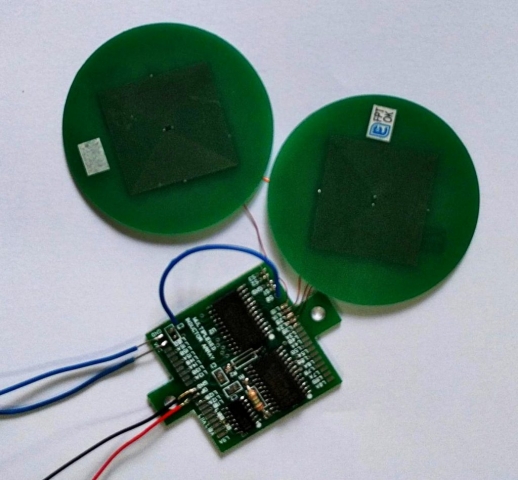 Multiplexed cold-electronics sensor