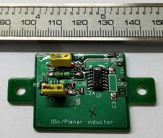 Cryogenic proximity sensor (Cold-electronics side)