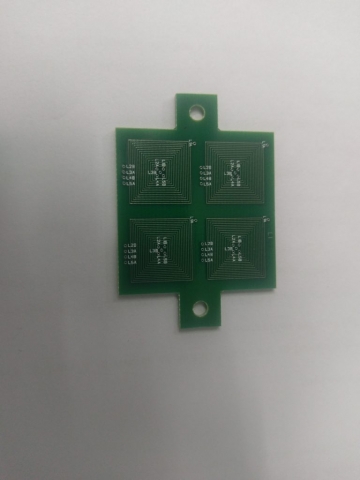 Planar inductor sensor array (RRR characterization)
